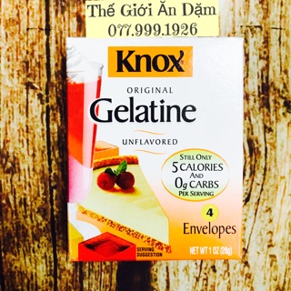 Bột gelatin Knox
