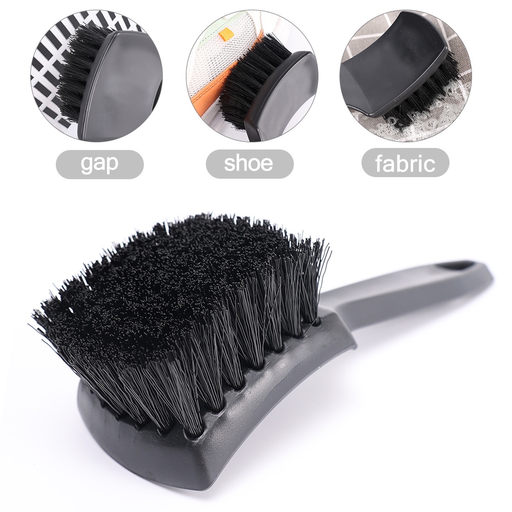 Bàn Chải Vệ Sinh Lốp Xe Hơi / Xe Máy Bằng PP Chất Lượng Cao Tiện Dụng