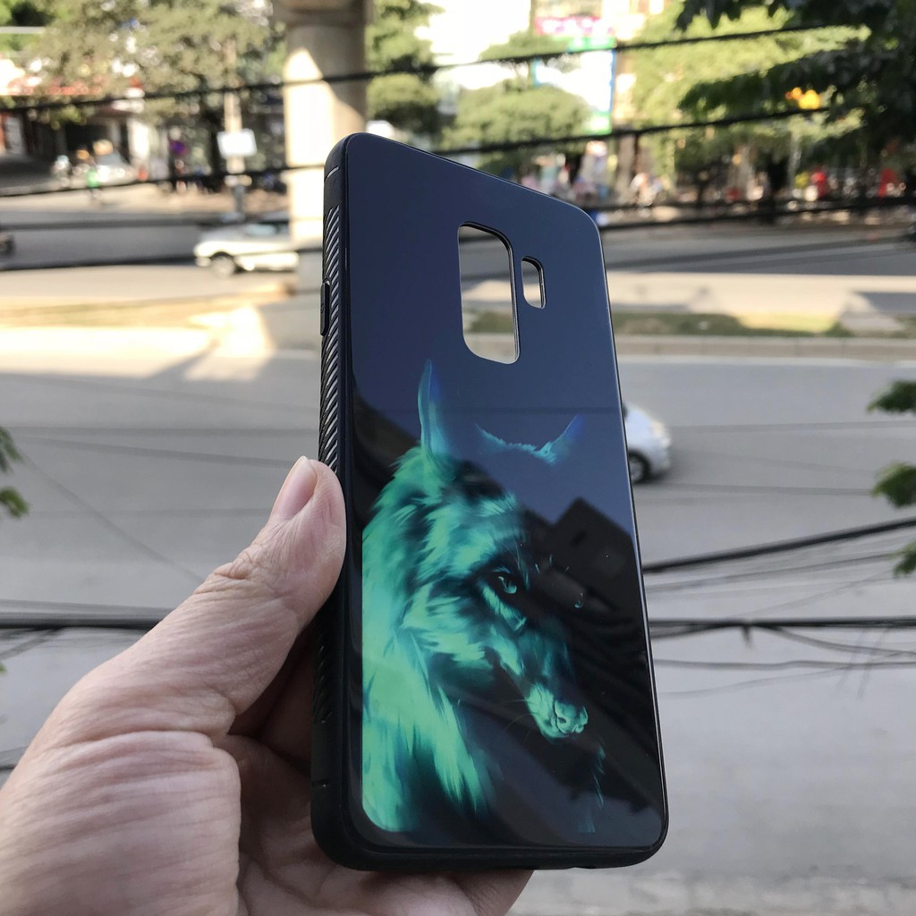 Ốp kính dạ quang 3D cho Samsung S8/ Samsung S8+/ Samsung S9/ Samsung S9+/ Samsung Note 8/ Samsung Note 9