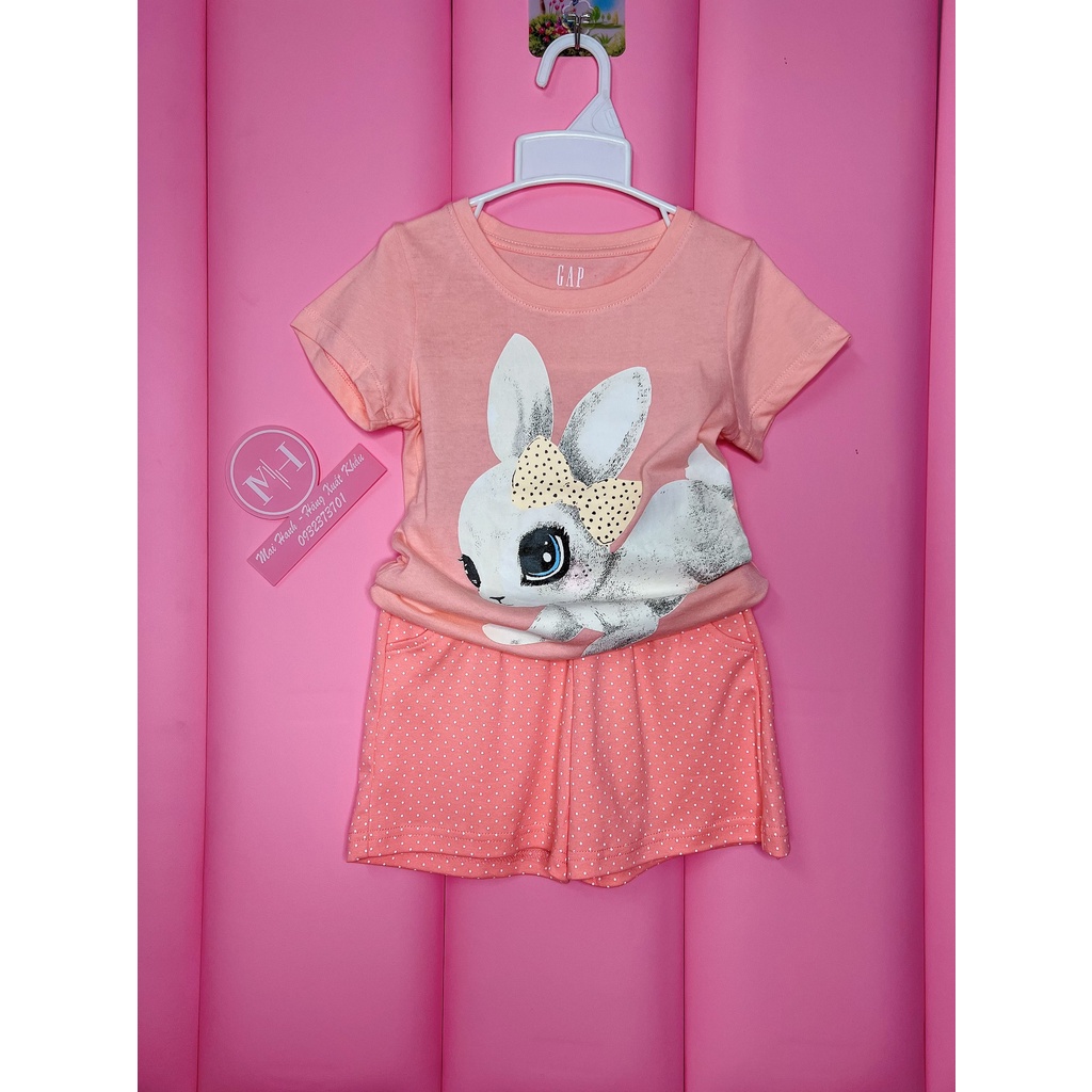 Set bộ bé gái Gap Kids. Size XS cho bé (15--20kg) #thờitrangtrẻem #quanaotreem