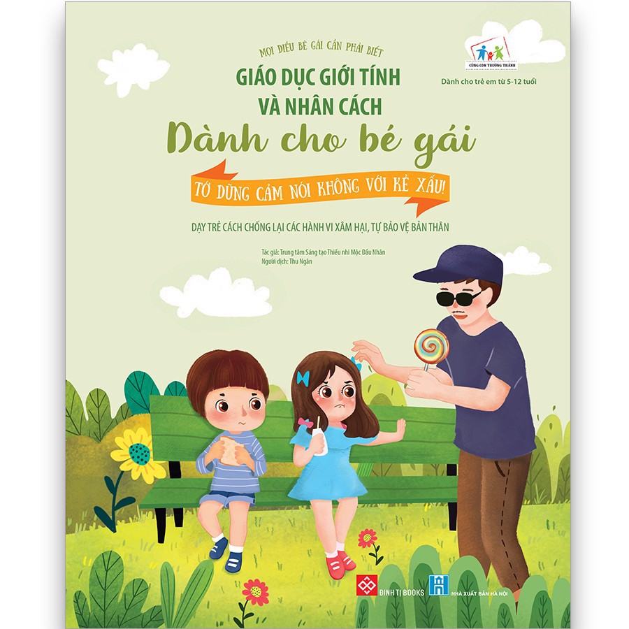 Sách - Giáo dục giới tính và nhân cách dành cho bé gái - Tớ dũng cảm nói không với kẻ xấu!