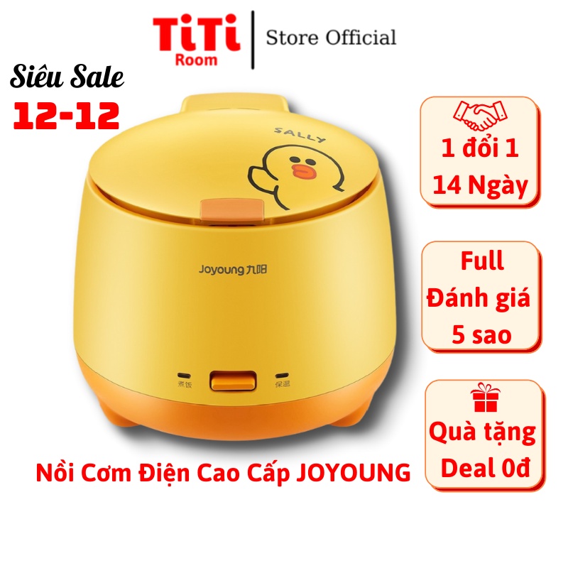 Nồi cơm điện mini đa năng Joyoung phong cách Hàn Quốc tiện lợi giá rẻ 1.5 lít phù hợp cho 2 người TiTi Room