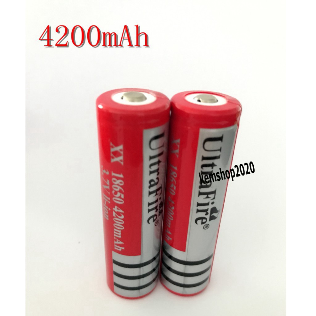 Pin 18650 ULTRAFIRE 3.7v Dung Lượng Cao Và mang Thể Sạc