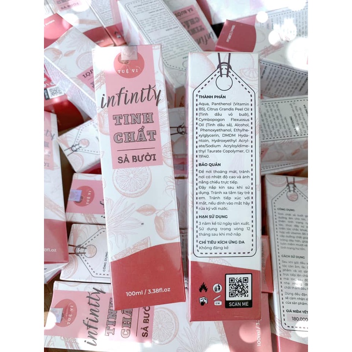 Tinh Chất Sả Bưởi dưỡng tóc hương thơm Tuệ Vi Infinity
