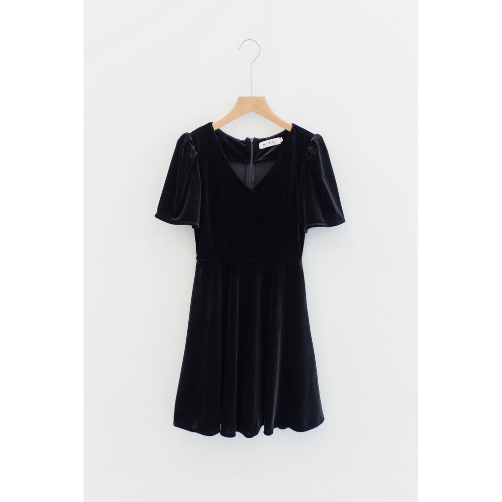 [ Miều ] Đầm nhung cổ V Carolyn Dress