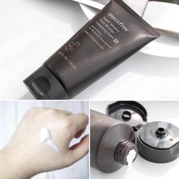 Sữa Rửa Mặt Innisfree Super Volcanic Pore Micellar Cleansing Foam 2x | BigBuy360 - bigbuy360.vn