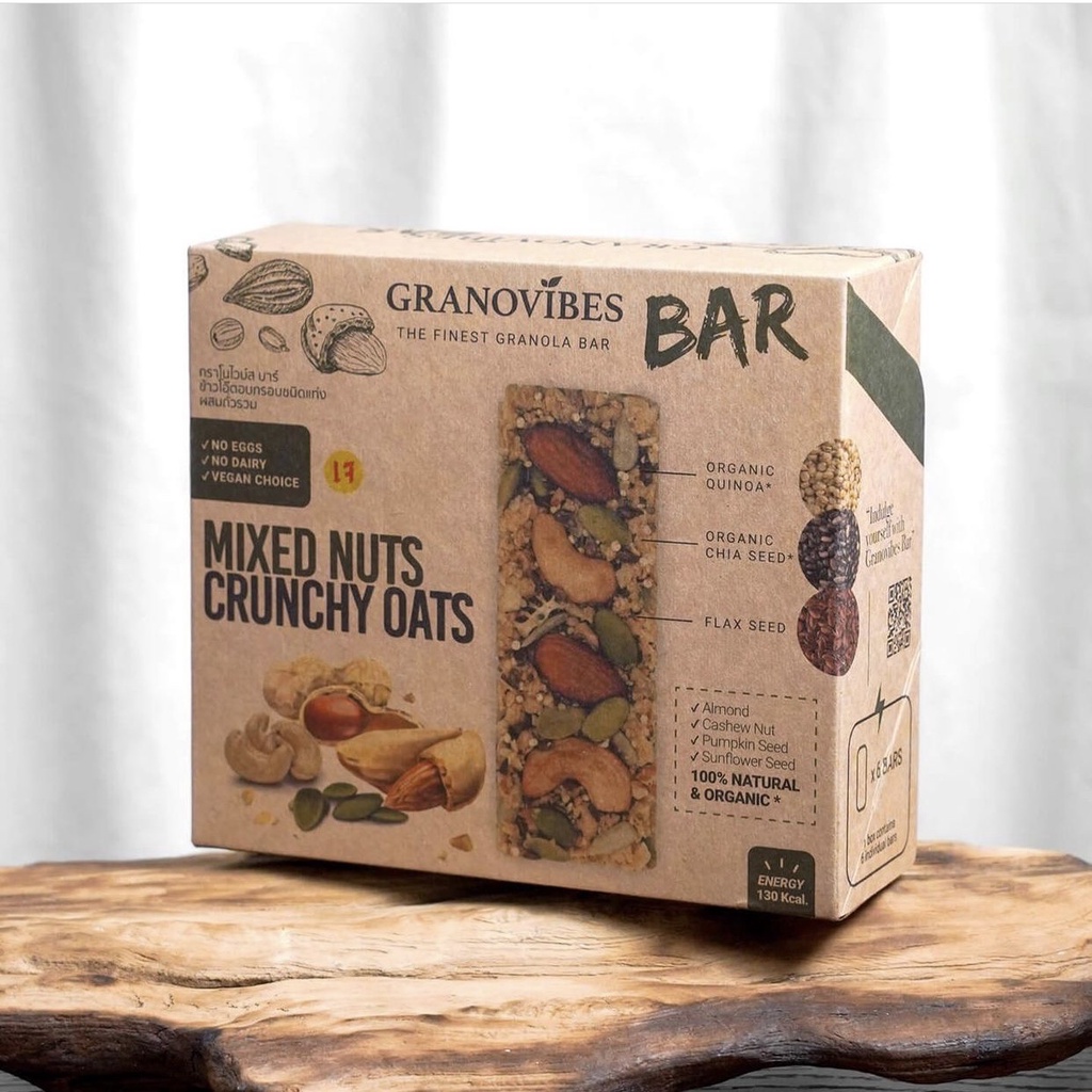 Ngũ cốc thanh Granovibes 168g