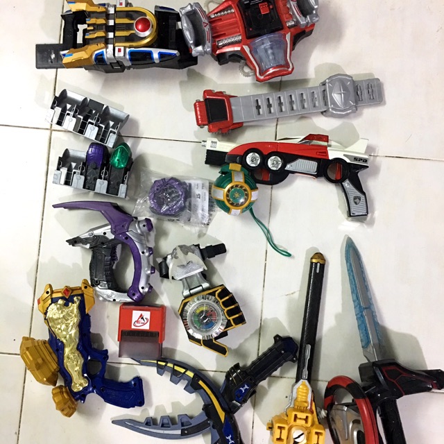 SET ĐỒ CHƠI MÔ HÌNH KAMEN RIDER, SUPER SENTAI XẢ RẺ IXA DRIVER, Gaim, drive, decade, wizard, fourze