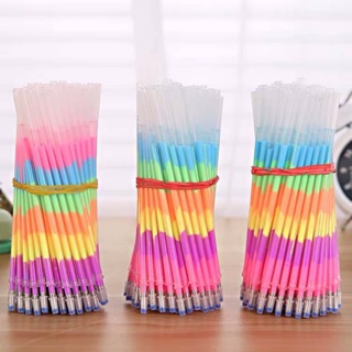 Combo 5 ngòi bút,ruột bút bi nước tím/ trắng/ 6 màu đẹp a182