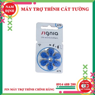Pin 675, pin máy trợ thính Signia hàng chính hãng