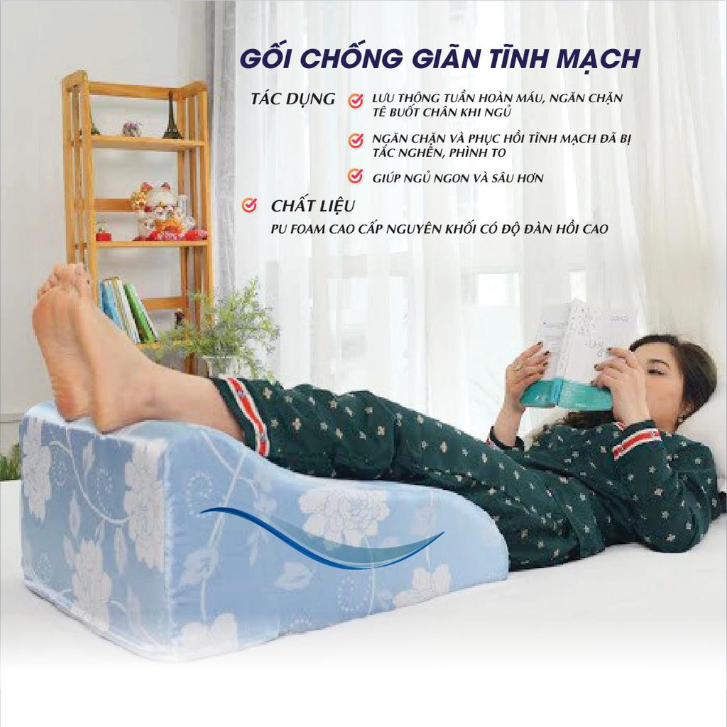 🔔HÀNG CHÍNH HÃNG🔔-GỐI ĐIỀU TRỊ SUY GIÃN TĨNH MẠCH YOROKOBI, GIÚP PHỤC HỒI TĨNH MẠCH BỊ HƯ TỔN, GIẢM TÊ BÌ CHÂN, NGỦ NGON