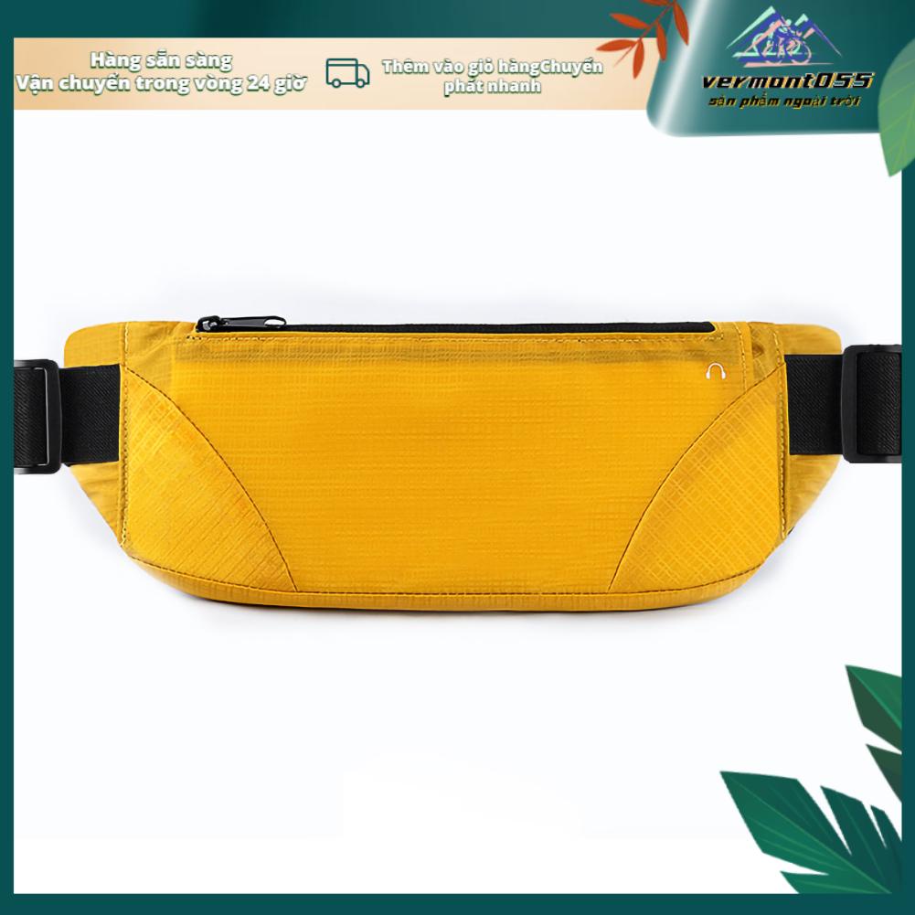 Vermont055 Gói Fanny chống thấm nước với 2 túi lớn đựng được tất cả điện thoại Kích thước có thể điều chỉnh thao dành cho