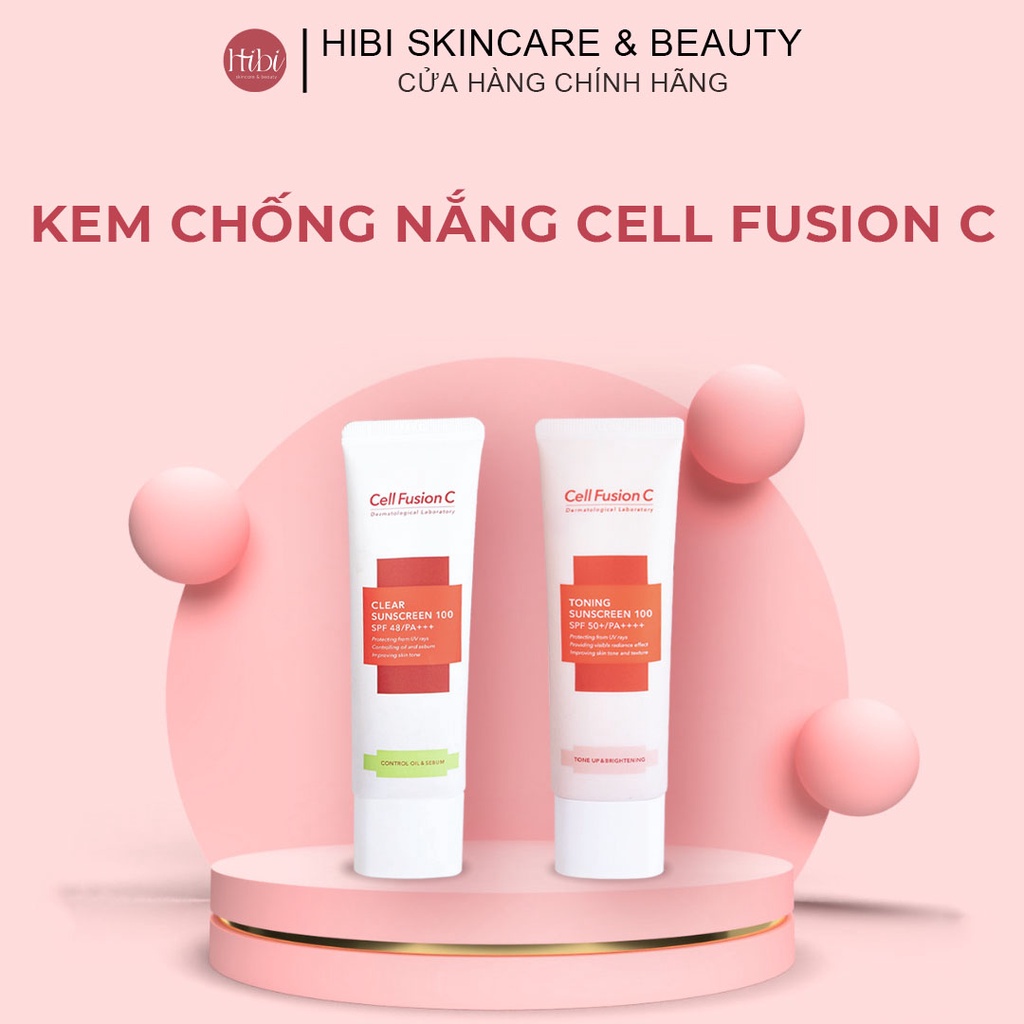 Kem Chống Nắng Cell Fusion C Laser Suncreen / Toning Suncream