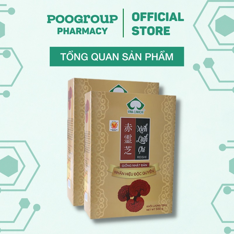 Nấm Xích Linh Chi Nhật Bản Thượng Hạng Cắt Lát Green Plus