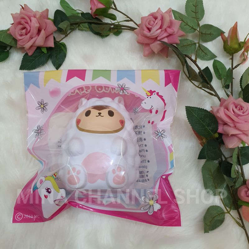 Đồ Chơi Squishy Hamster Siêu Dễ Thương (16cm x 13cm x 9cm) Siêu Đáng Yêu, Siêu Chậm Tăng (Có Bao Bì)