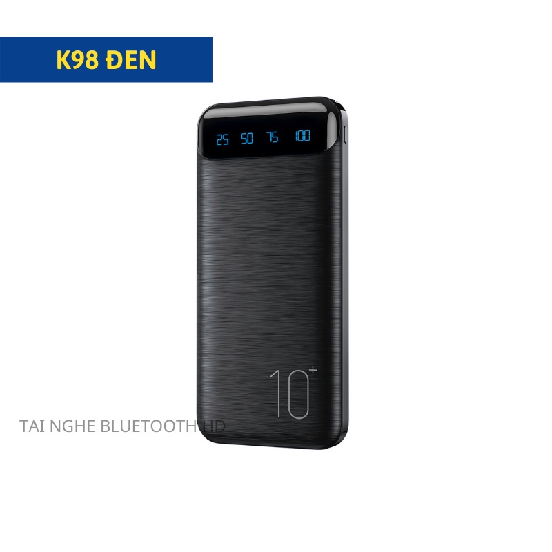 SẠC DỰ PHÒNG TÍCH HỢP MÀN HÌNH LED PIN DỰ PHÒNG DUNG LƯỢNG 10000 MAH