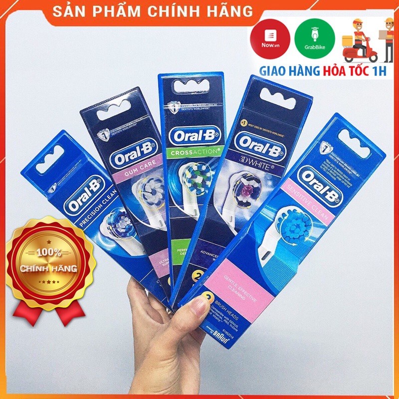 Đầu Thay Bàn Chải Điện Oral-B Braun Chính Hãng Đức Germany