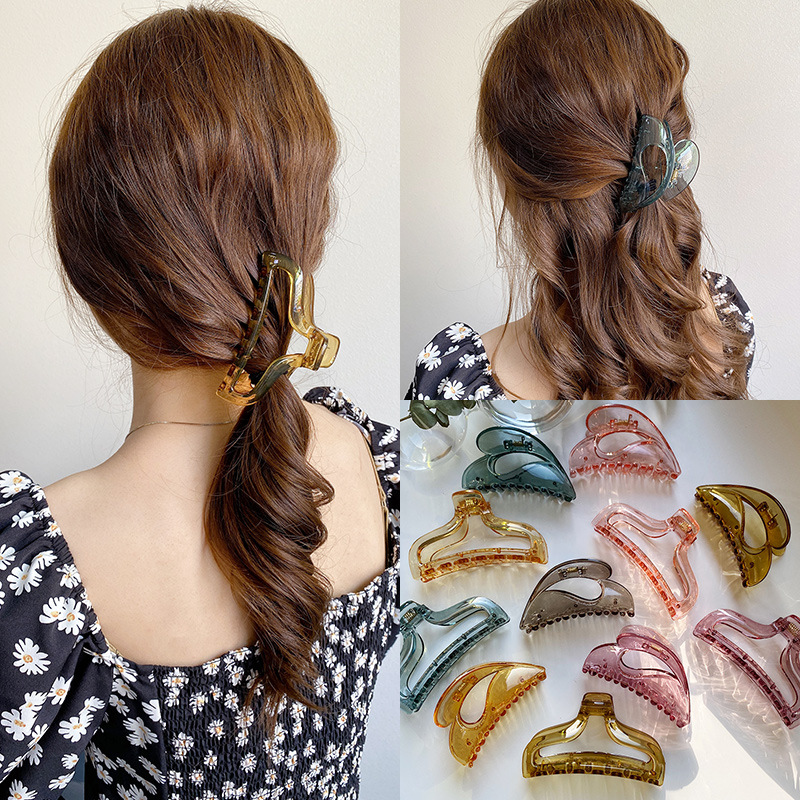 Kẹp Tóc Cỡ Lớn Thiết Kế Đơn Giản J20102003