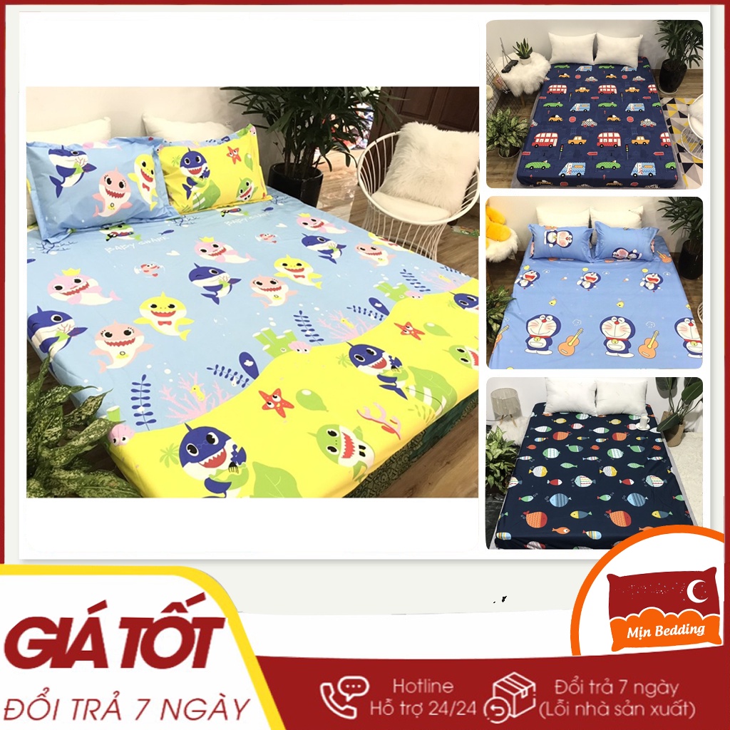 Ga chống thấm cotton cho bé M6 M8 2M không nóng, không bí, thoáng mát - Mịn Bedding