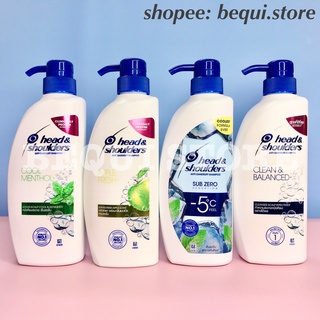 Dầu Gội Head & Shoulder Sub Zero Băng Lạnh 450ml