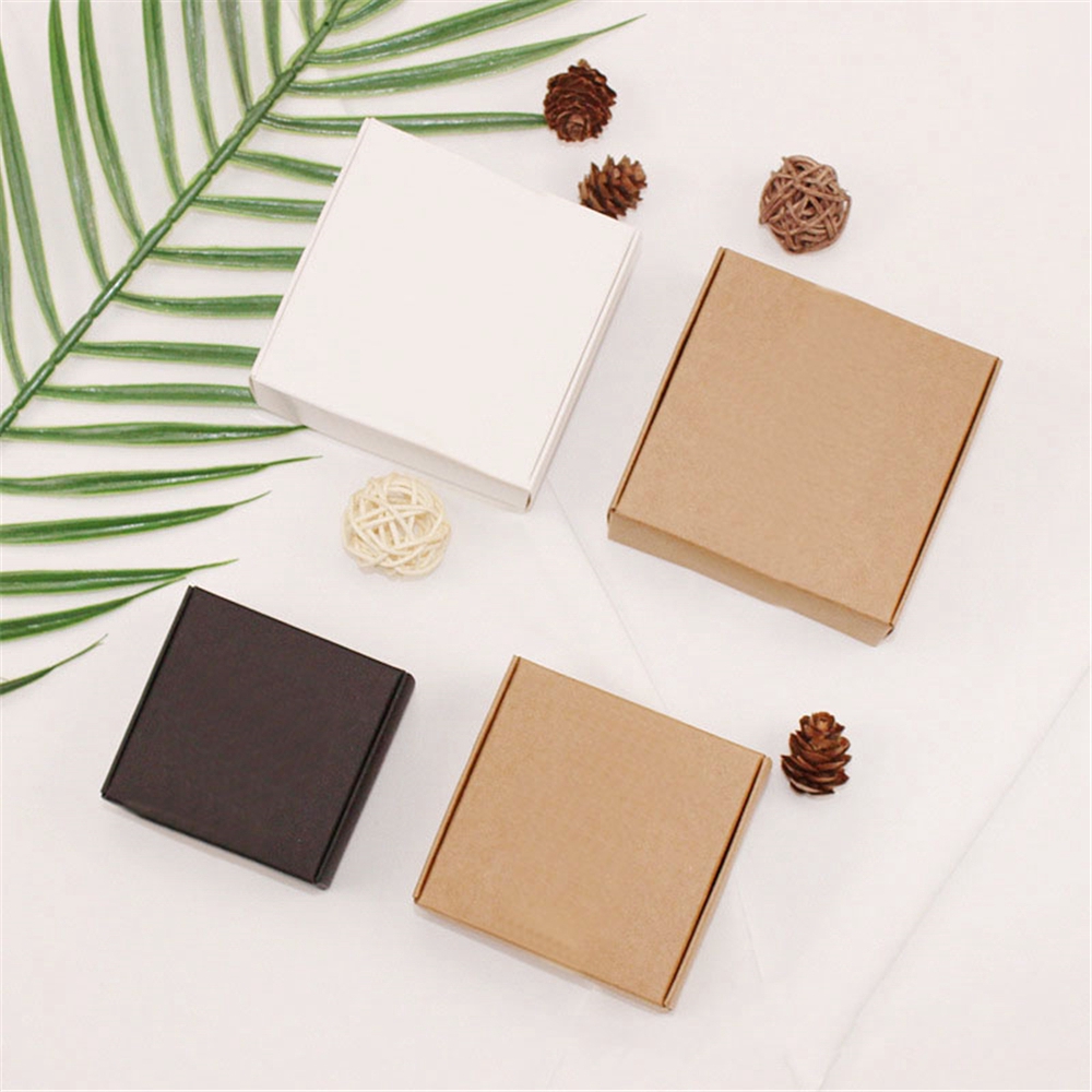 Bộ 10 cái hộp giấy đựng đồ trang sức đáng yêu