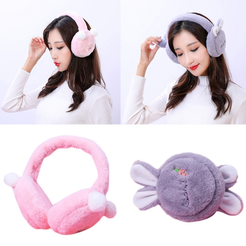 Chụp Tai Giữ Ấm Hình Thỏ Dễ Thương Cho Bé