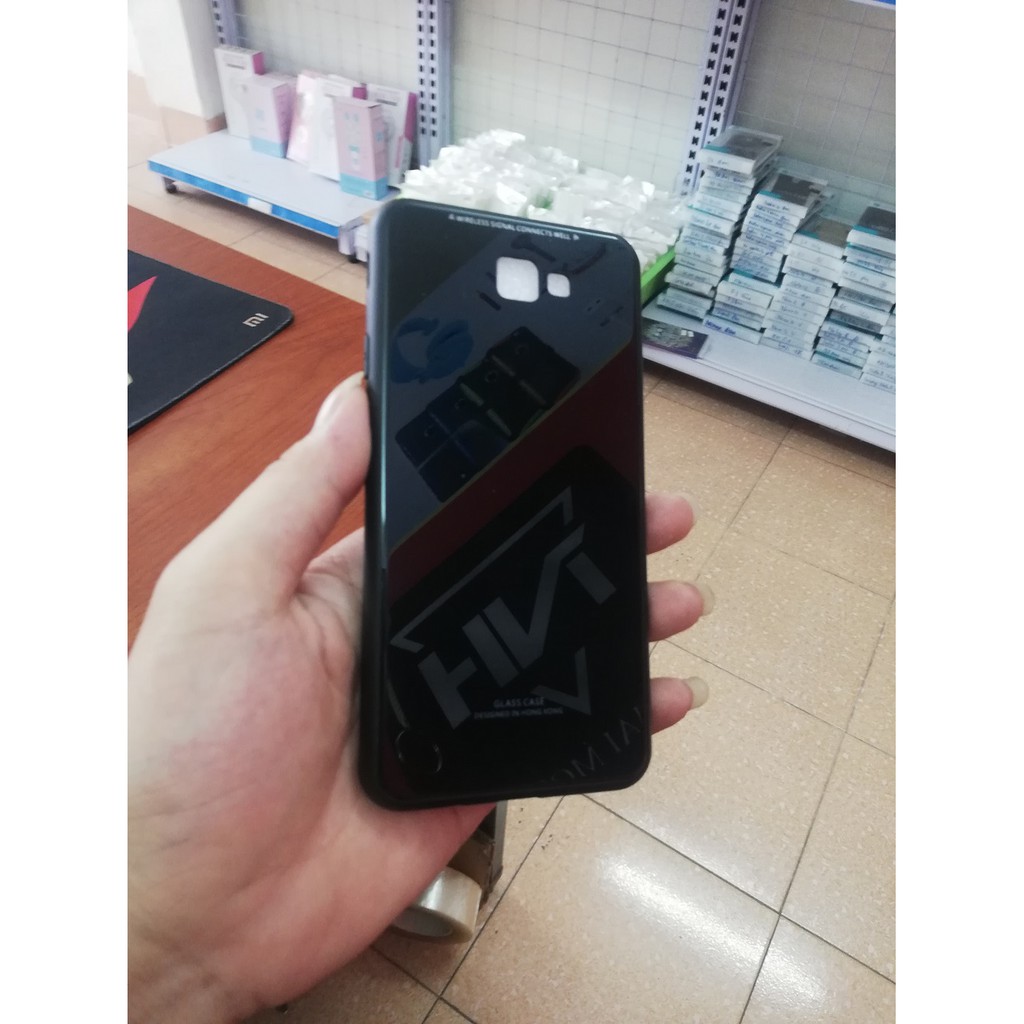 Ốp lưng kính cường lực Samsung Galaxy J7 Prime
