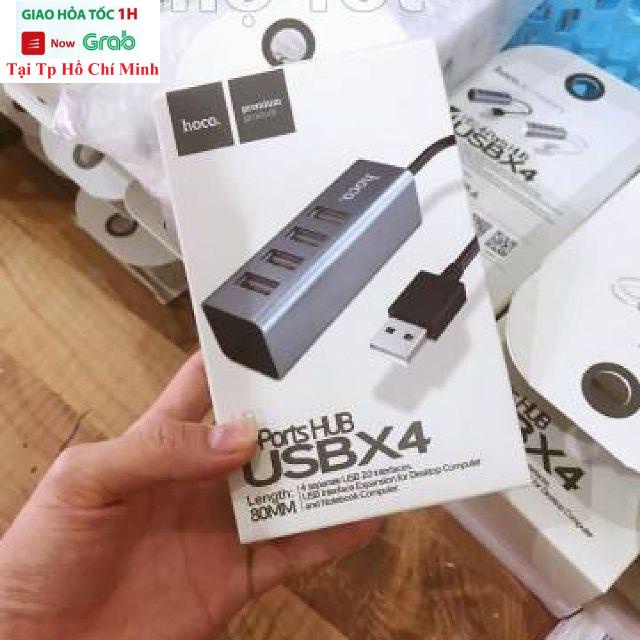 Bộ Hub 4 Cổng Usb Hoco Hb1 Chính Hãng - Bảo Hành 12 Tháng