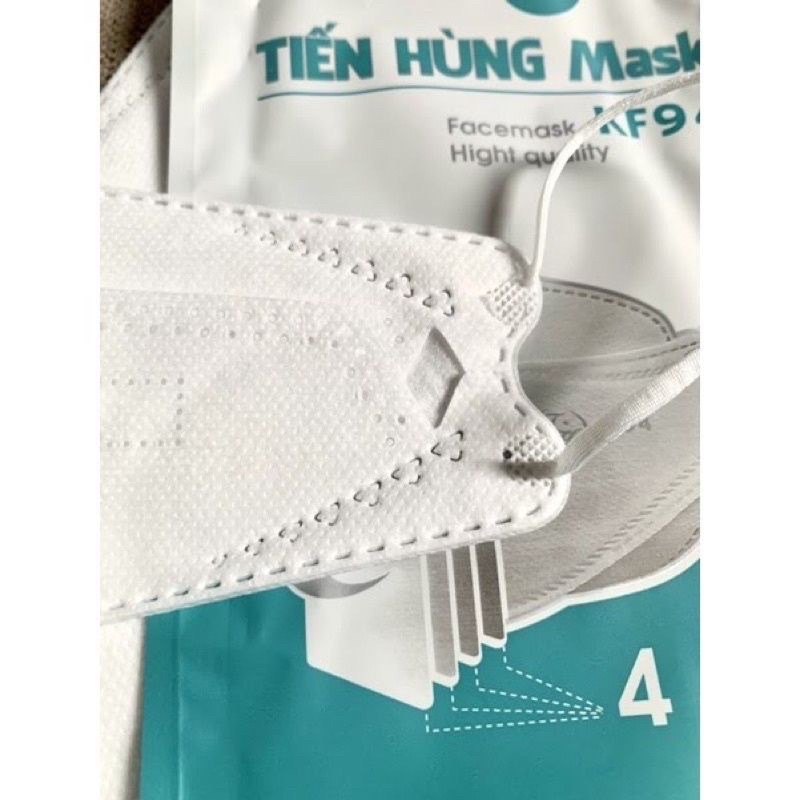 Khẩu Trang KF94 TIẾN HÙNG kiểu Hàn Quốc combo 50 - 100 - 200 - 300