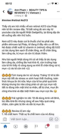 Kem A313 trị mụn ẩn mụn thâm