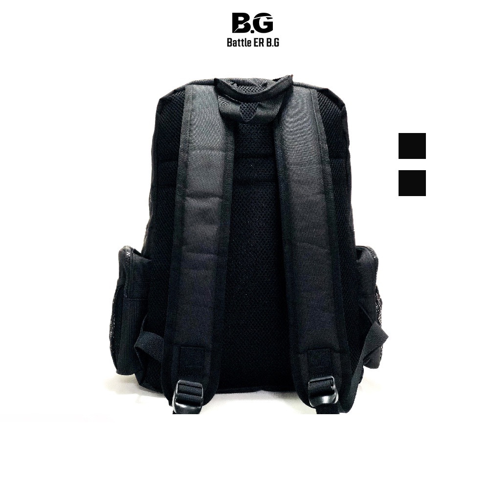 Balo đi học BATTLE ER B.G mẫu x002 Black Unisex Streetwear Backpack