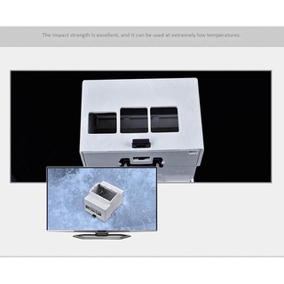 Hộp Điện Cho Raspberry Pi 4 Rubber 3b + 3 Generation B Type 4-3