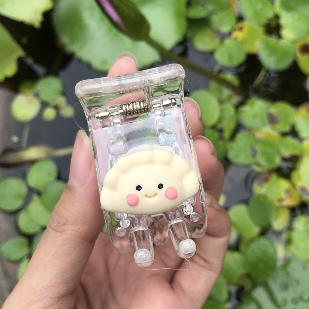 Kẹp Tóc Càng Cua 3 Răng 5 Răng Hoạt Hình Dễ Thương