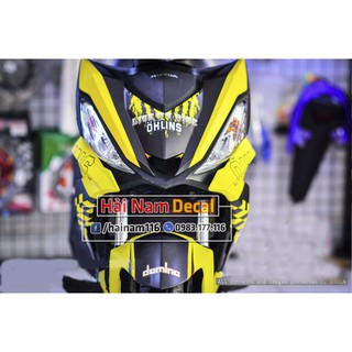 Tem Trùm Winner 150 Vàng Đen Ohlins