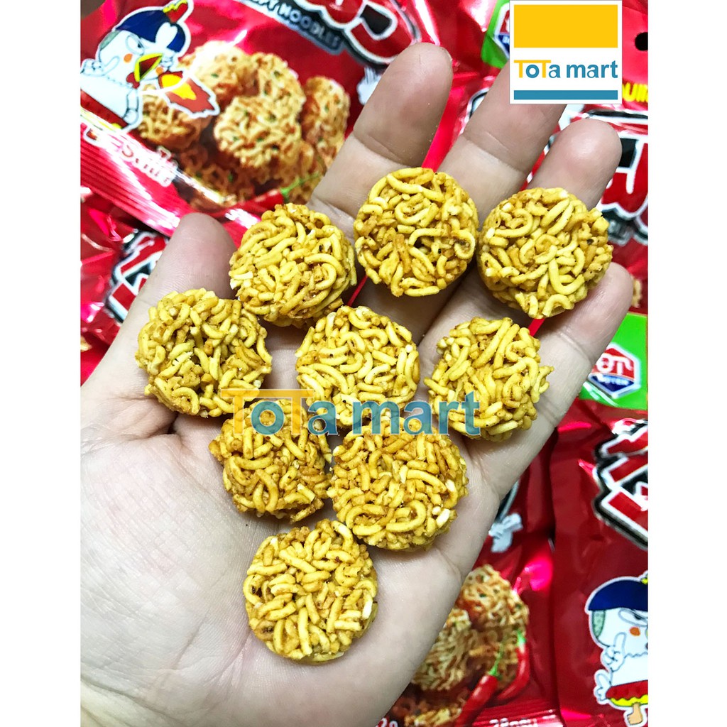 Snack mì viên tôm đỏ Thái Lan 28g / gói. HSD 12/2021
