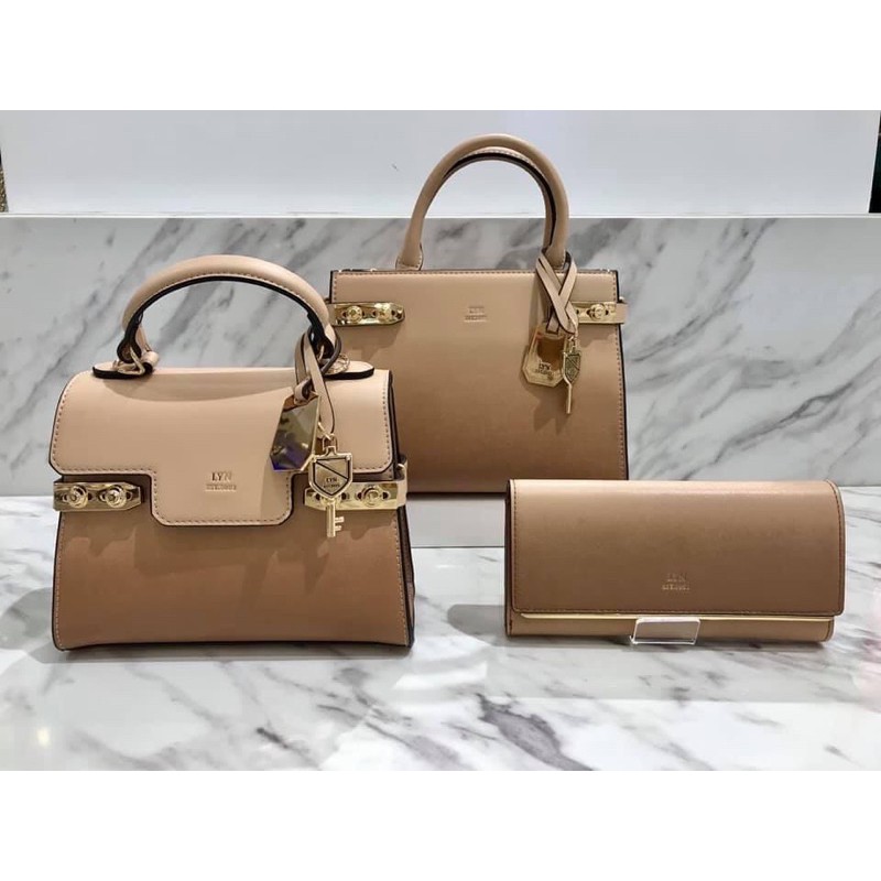 Túi lyn tay cầm loang màu