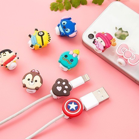 [ Giá Sỉ ] Phụ Kiện Bảo Vệ Chống Đứt Gãy Đầu Sạc Cho Phụ Kiện Tai Nghe Bluetooth Airpod i12 Cáp Sạc Iphone Pin Dự Phòng