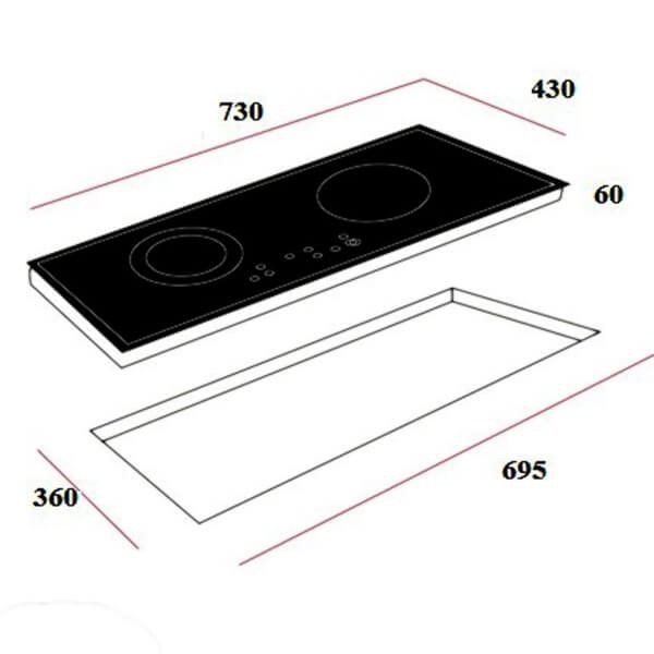 Bếp Từ Teka IR721 New