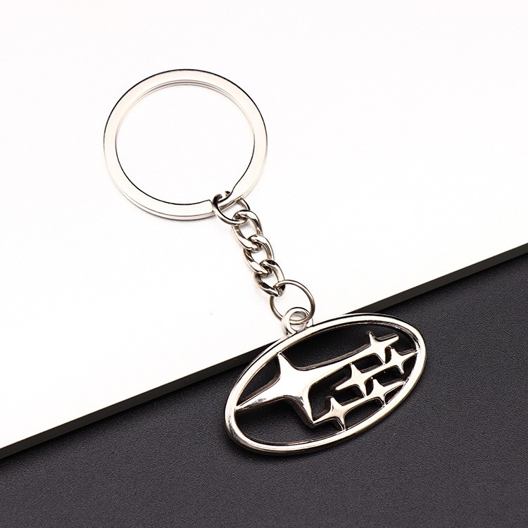 Móc Khóa Keychain Mô Hình Trang Trí Logo Subaru Xe Hơi Car