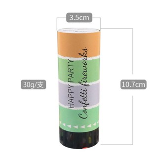 Ống phụt giấy confetti