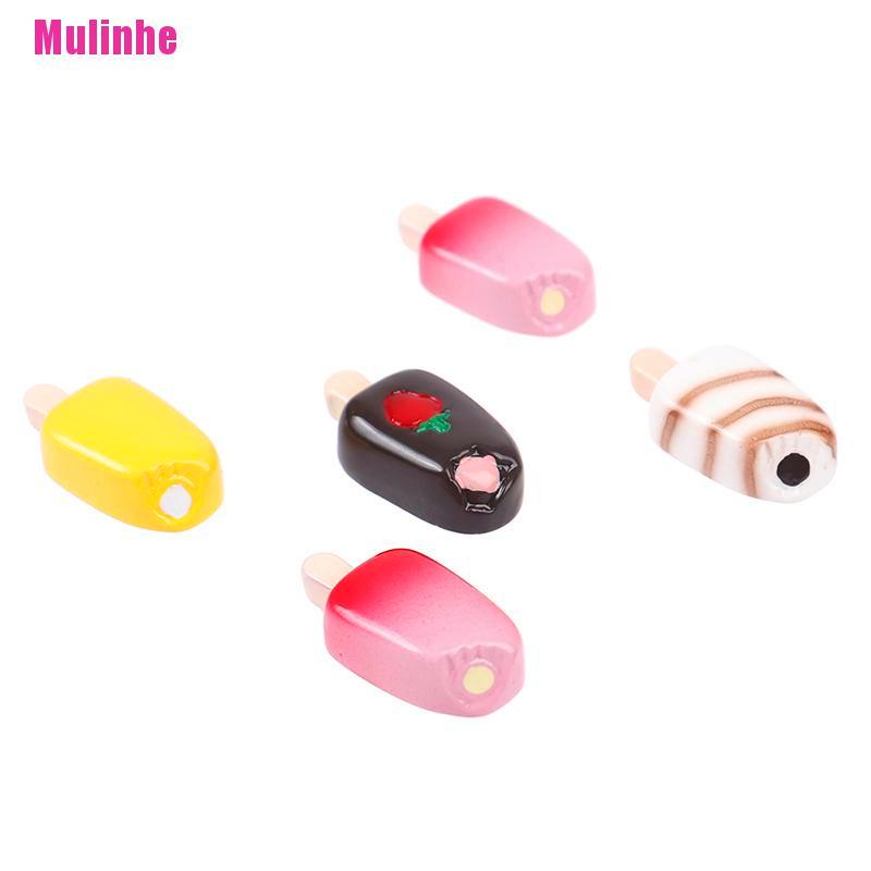Set 5 Que Kem / Thức Ăn Trang Trí Nhà Búp Bê DIY