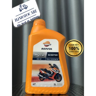 Nhớt Repsol Moto Scooter 5W40 1L dành cho xe tay ga