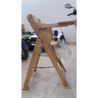 GHẾ ĂN DẶM GỖ ĐẠI VĨ CHO BÉ