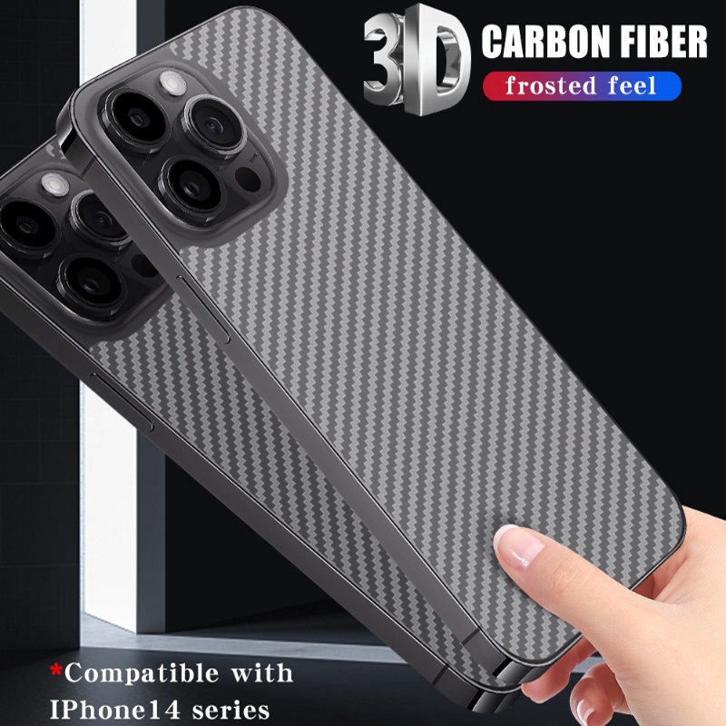 Miếng Dán 3D Mềm Đục Chống Trầy Cho iPhone14 / 14 Plus / 14 Pro / 14 Pro Max