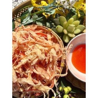 MỰC XÉ SỢI HẤP NƯỚC DỪA- 300 GRAM