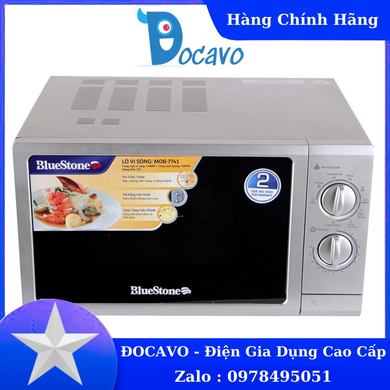 Lò vi sóng + nướng BLUESTON MOB7741