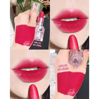 Son thỏi lì siêu mịn môi DOLLY VARIETY [Màu Đỏ hồng khô]
