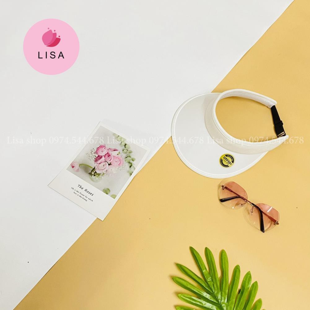 [HÀNG LOẠI 1 CAO CẤP] Mũ đi biển, nón che nắng hở chóp chống tia Uv tiện dụng thời trang cho nữ, M13