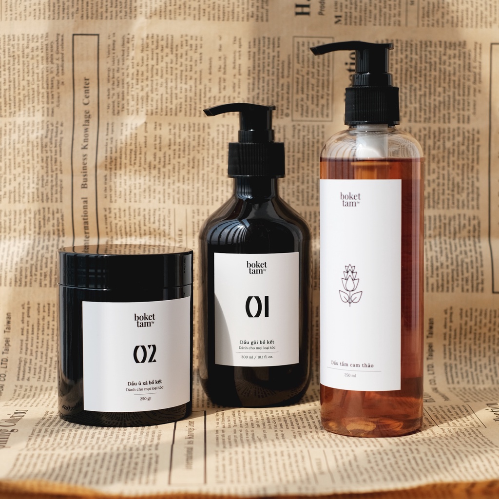 Combo Tắm Gội Handmade