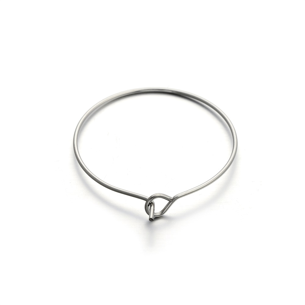 St.kunkka 20-50 / túi Bông tai tròn móc chất liệu thép không gỉ cho thiết kế trang sức DIY